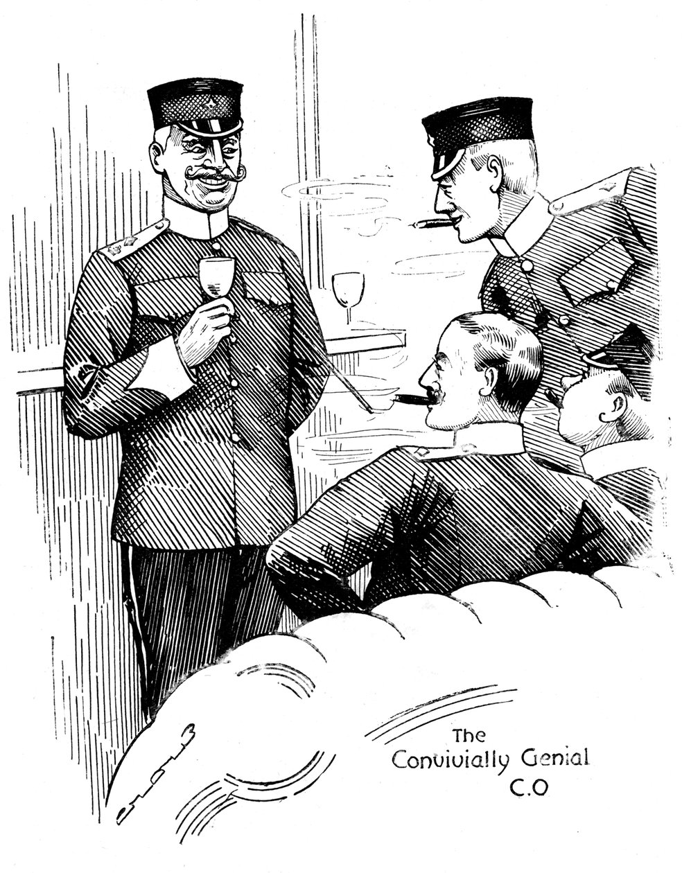 The Convivially Genial CO, 1896 od Unbekannt