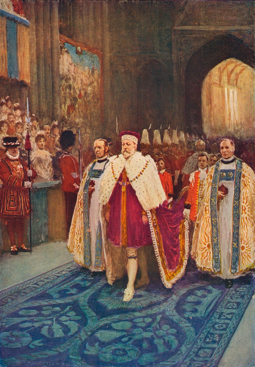 Korunovace krále Edwarda VII a královny Alexandry, 1902 1906 od Unbekannt