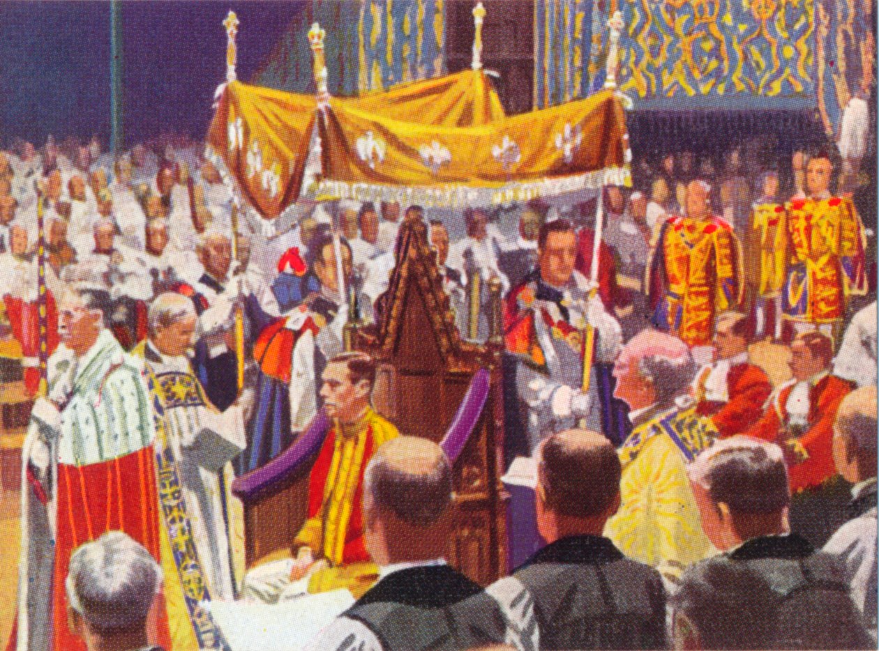 Korunovace krále Jiřího VI. 1895-1952, 12. května 1937 od Unbekannt