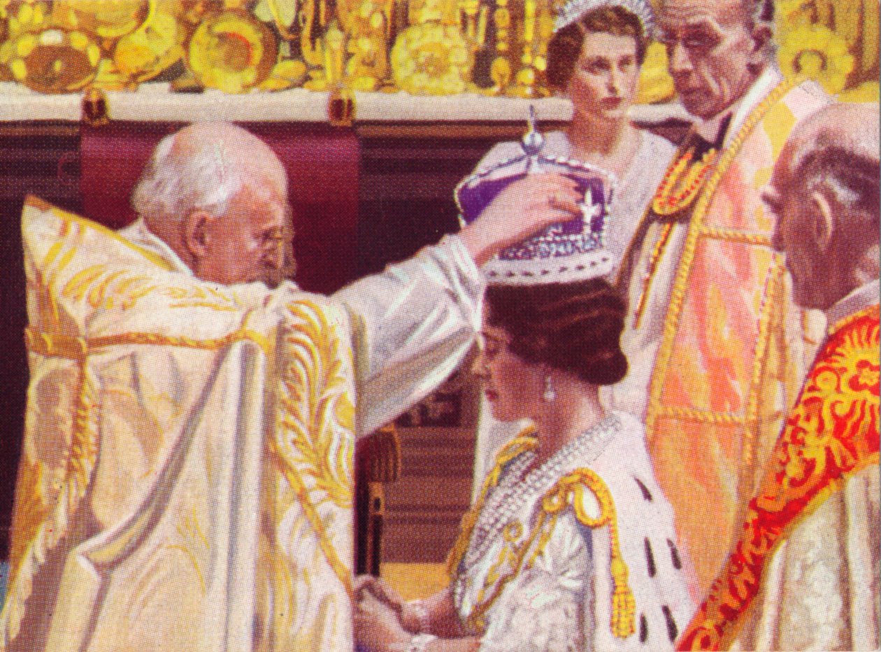 Korunovace královny Alžběty 1900-2002, 1937 od Unbekannt