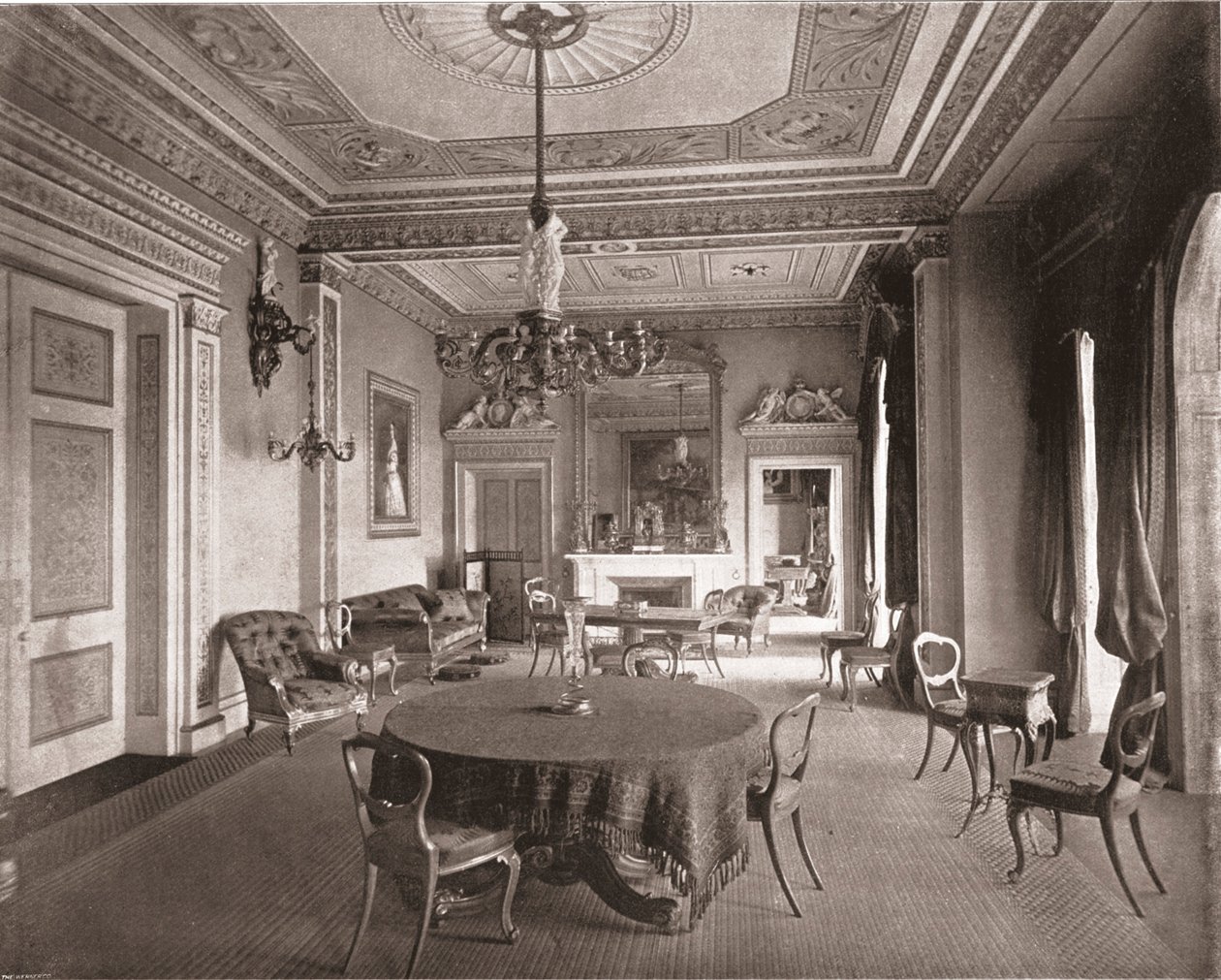 Sněmovna rady, Osborne House, East Cowes, Isle of Wight, 1894. od Unbekannt