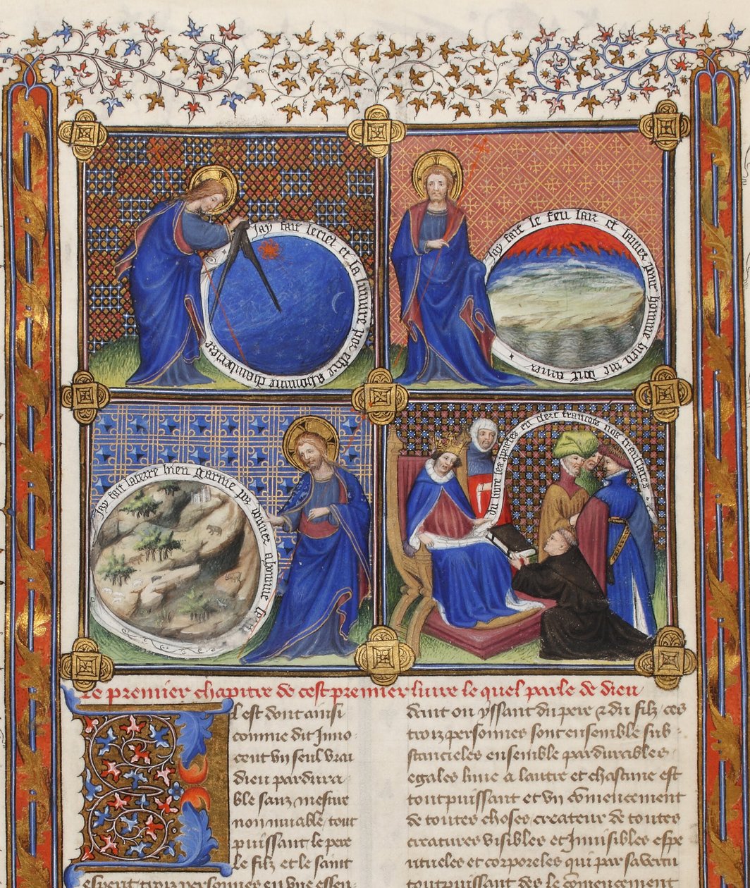 The Creation From: Kniha vlastností věcí od Barthélémy lAnglaise od Unbekannt