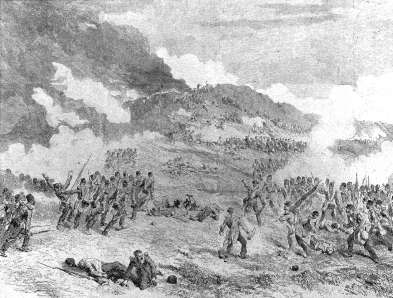 Krymská válka, 1854-56: Dobytí Sebastopolu: Storming the Redan, 8. září 1855, 1901. od Unbekannt