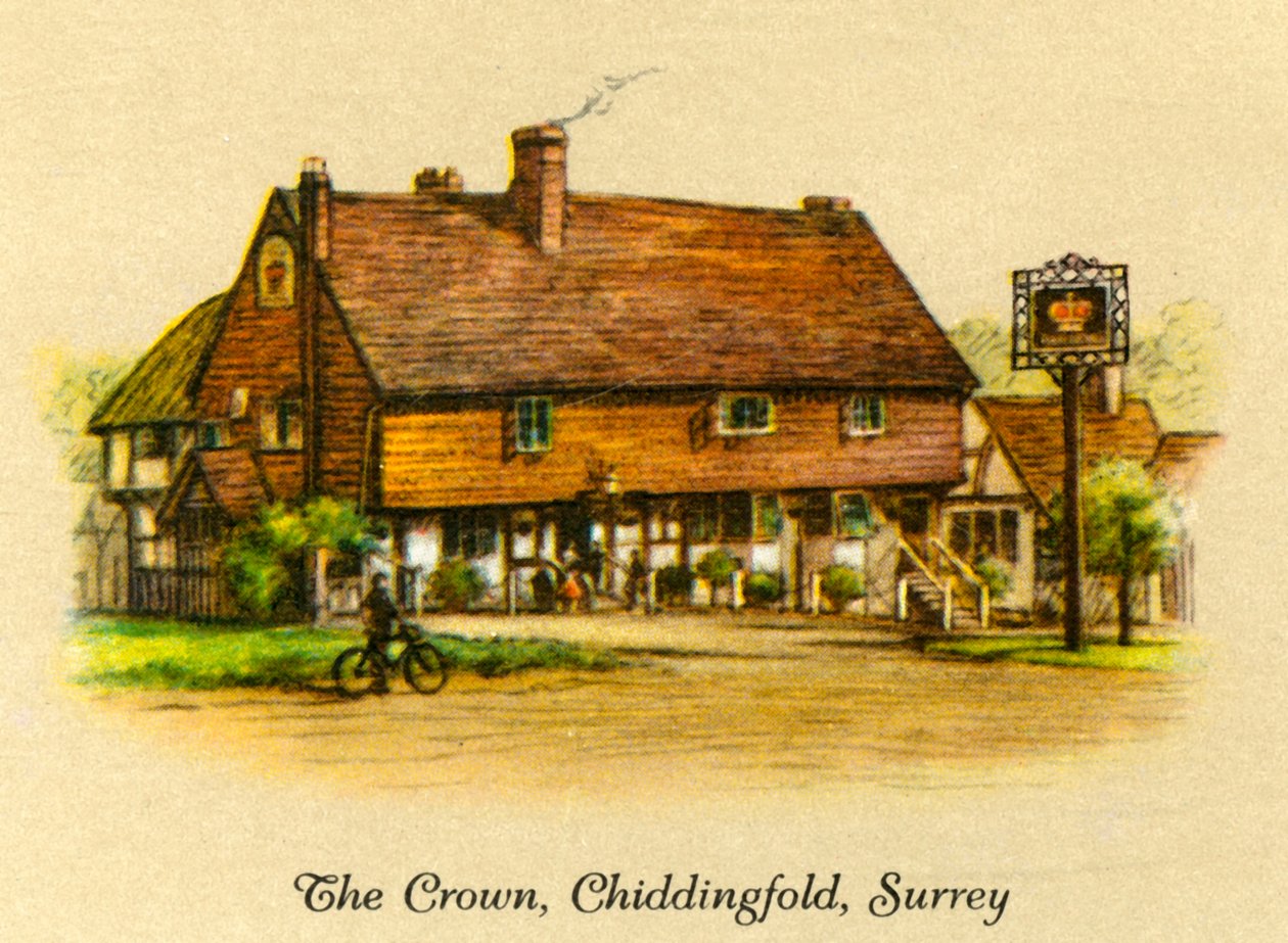 The Crown, Chiddingfold, Surrey, 1936. od Unbekannt