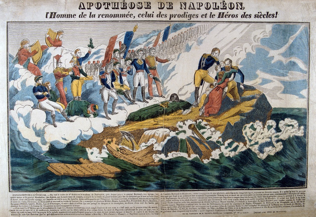 The Crowning Glory of Napoleon, 19. století od Unbekannt