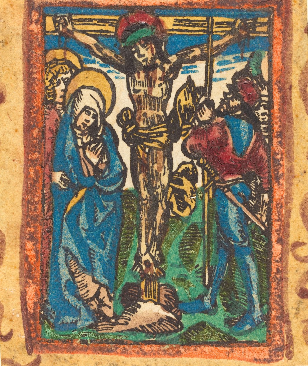 Ukřižování, c. 14901500. od Unbekannt