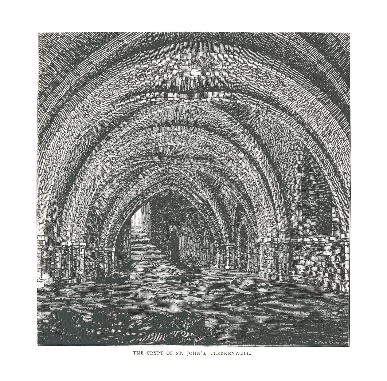 Crypt of St. Johns, 1878 od Unbekannt