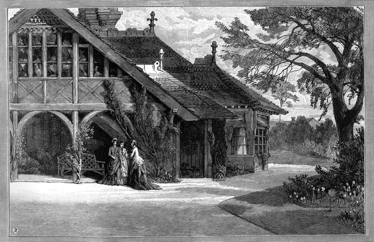 The Dairy, Sandringham, Norfolk, 1887 od Unbekannt
