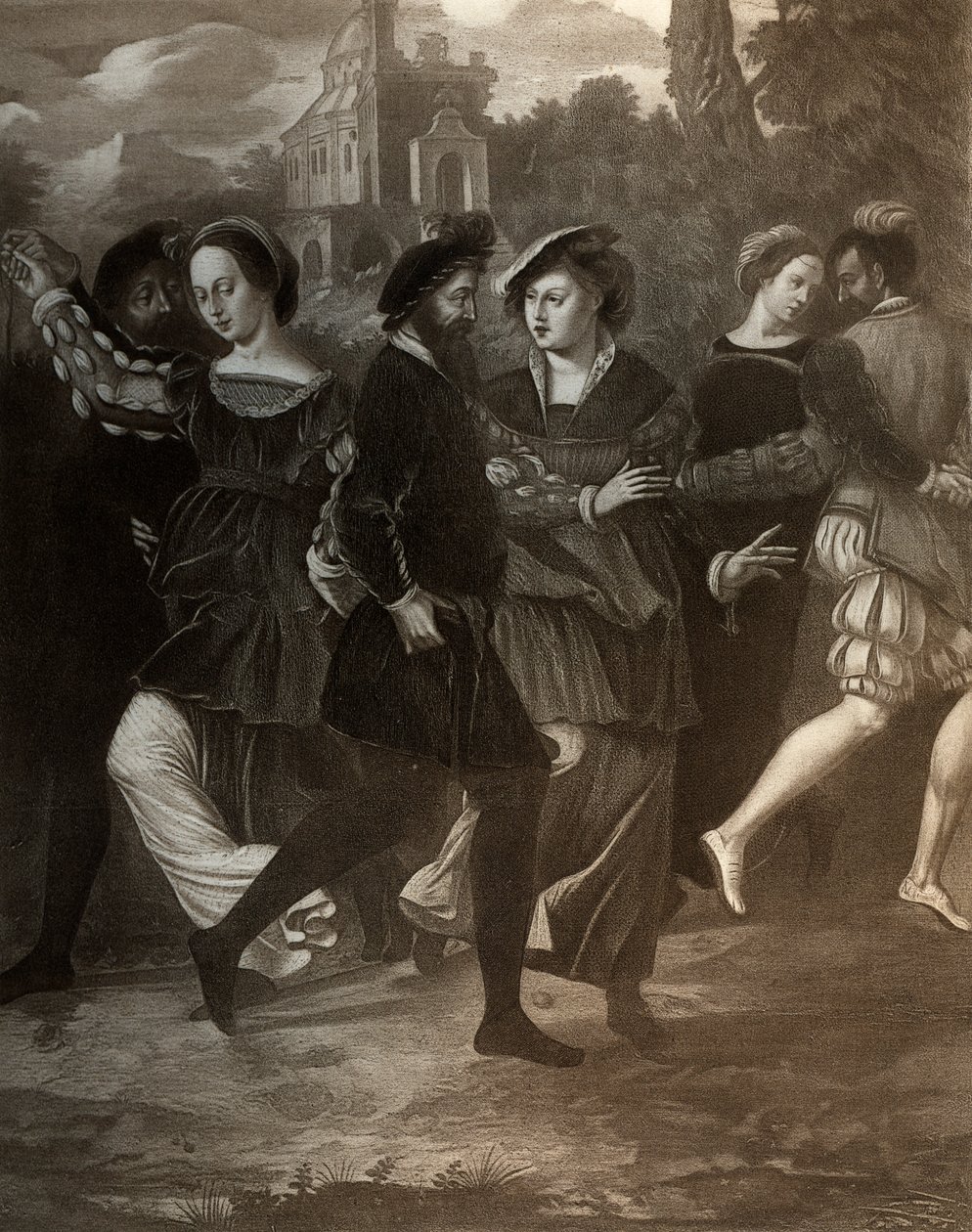 Tančící obraz, c1532, 1902 od Unbekannt