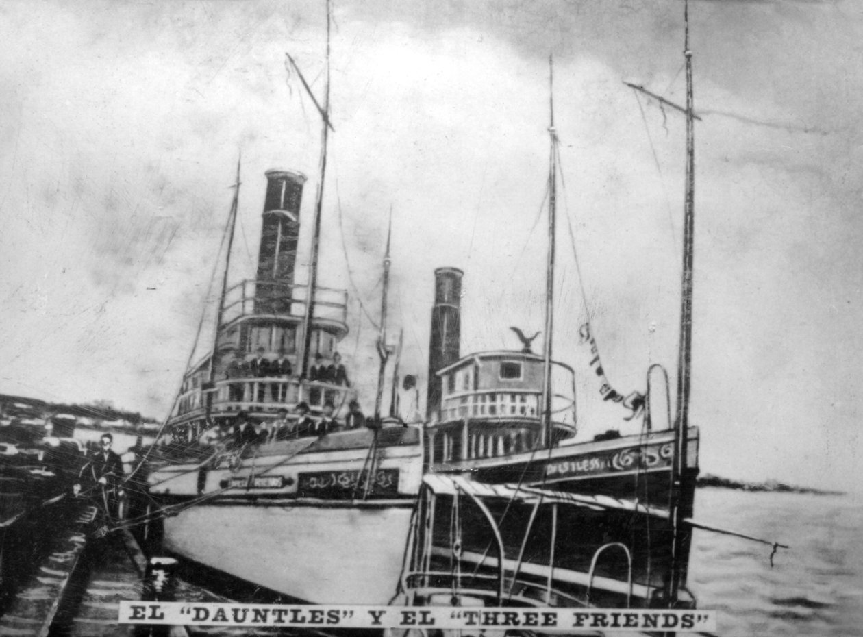 Neohrožený a tři přátelé, 1868, 20. léta 20. století od Unbekannt