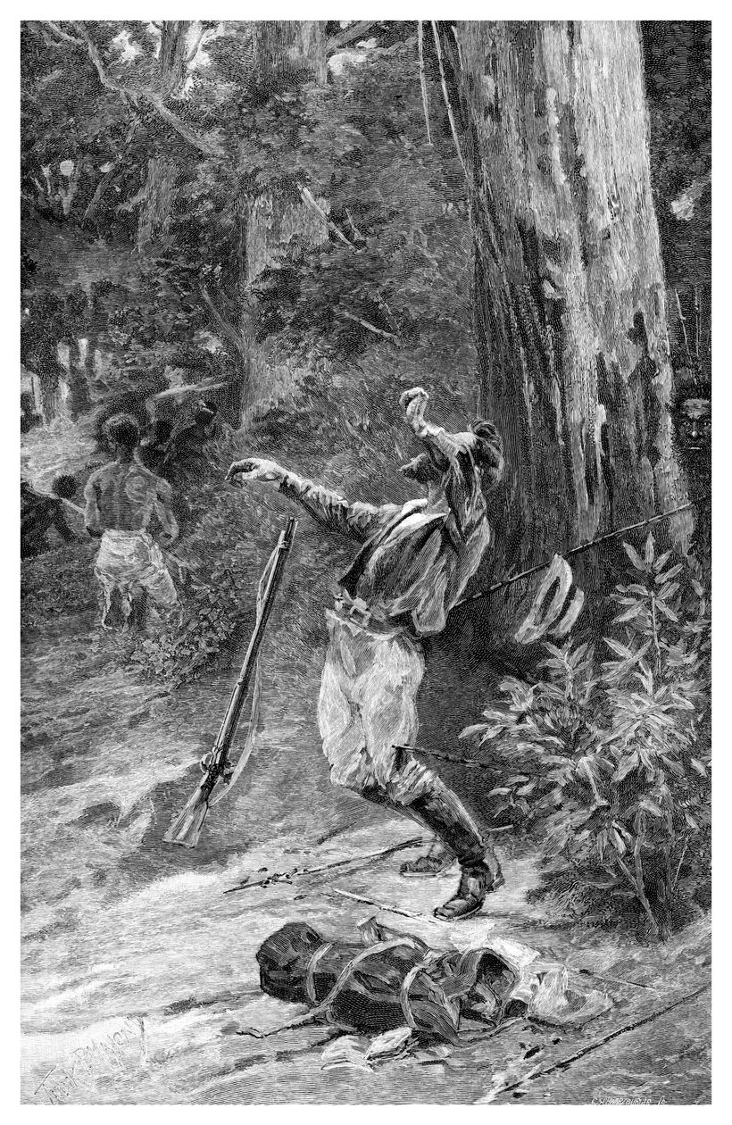 The Death Of Kennedy, Queensland, Austrálie, 1848, 1886 od Unbekannt
