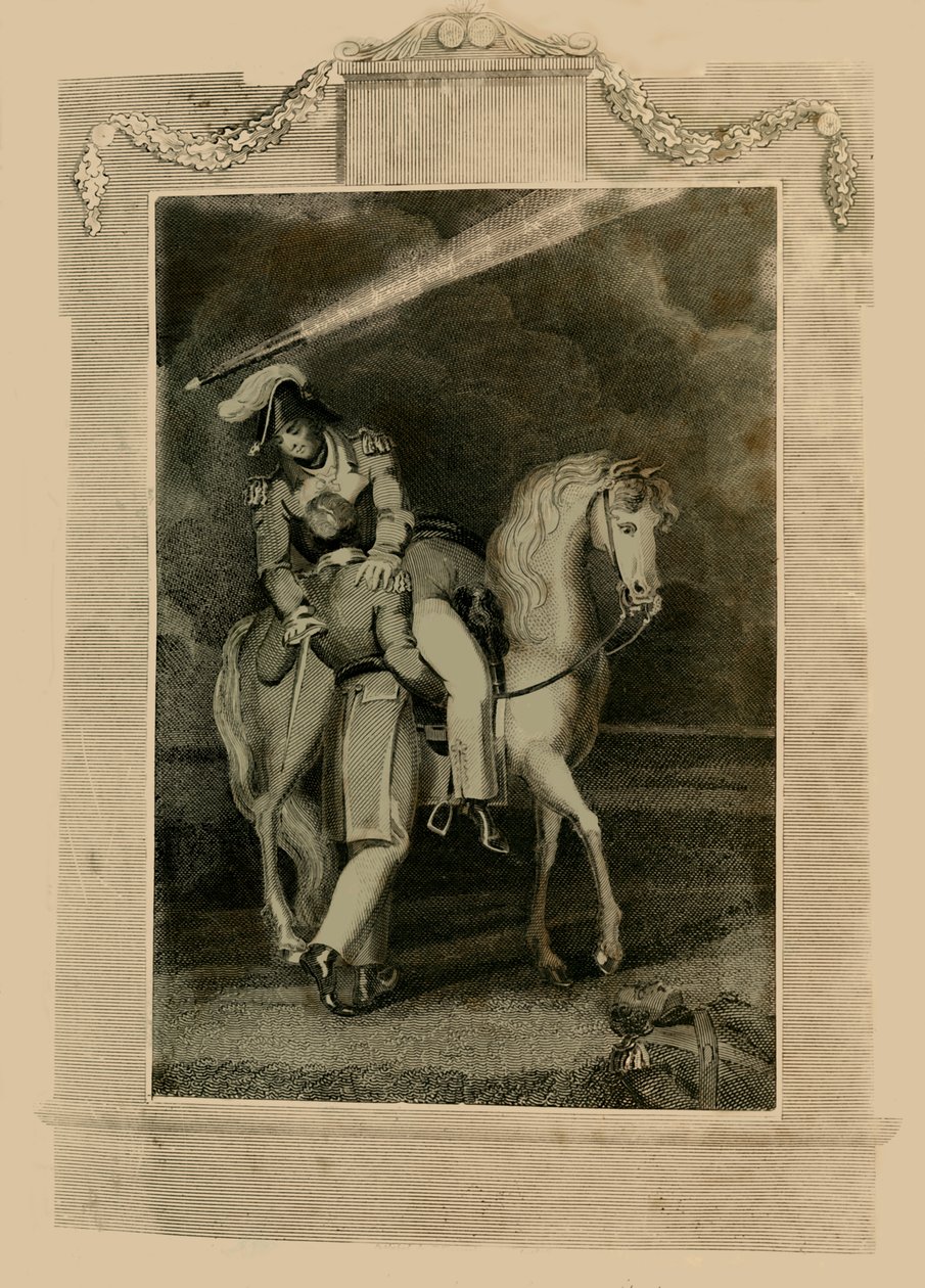 Smrt generála Rosse, poblíž Baltimoru, 1814, 1816. od Unbekannt