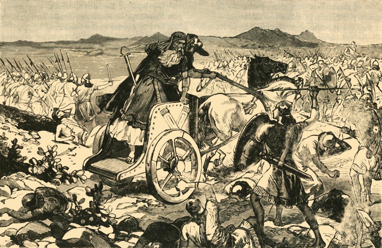Porážka Adonizedecku, 1890. od Unbekannt
