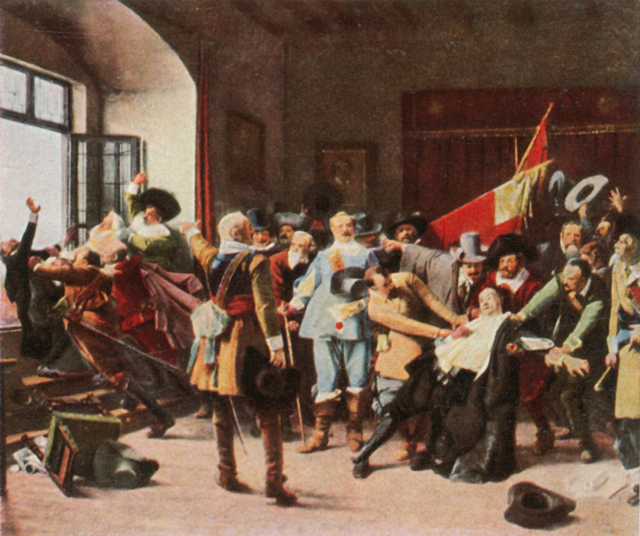 Pražská defenestrace, 23. května 1618, 1936. od Unbekannt