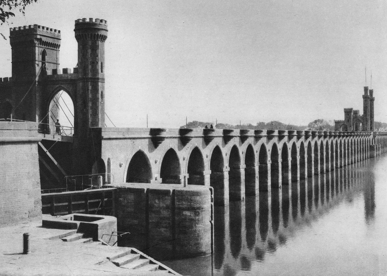 Delta Barrage, Káhira, Egypt, 20. léta 20. století od Unbekannt