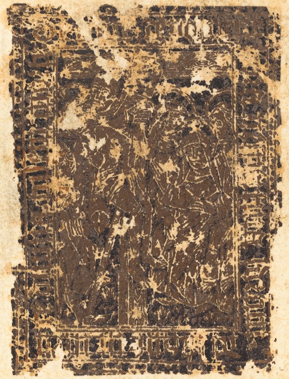 Složení z kříže, pravděpodobně 80. léta 14. století. od Unbekannt