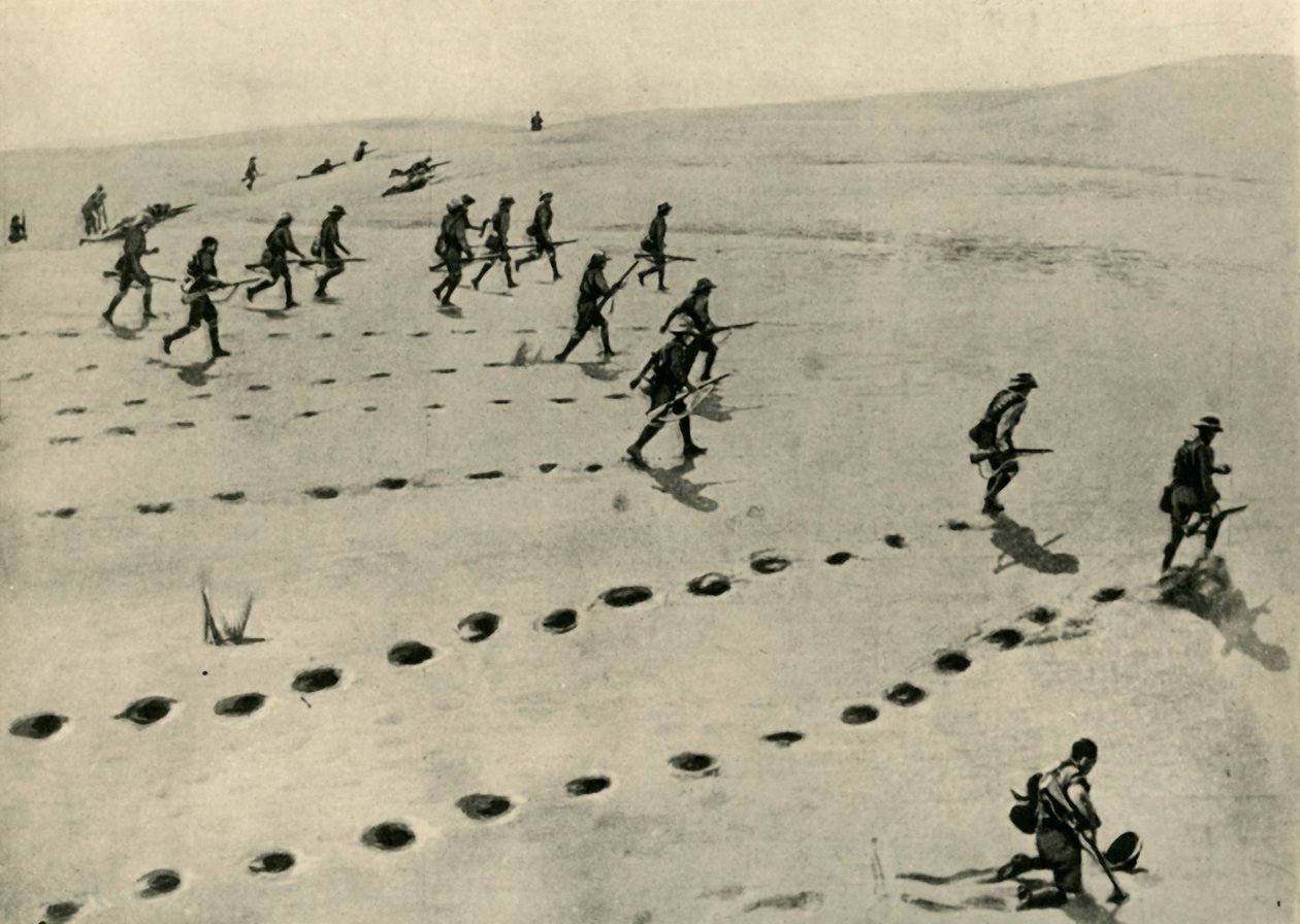 Pouštní fáze kampaně jihozápadní Afriky..., první světová válka, 1915, c1920. od Unbekannt
