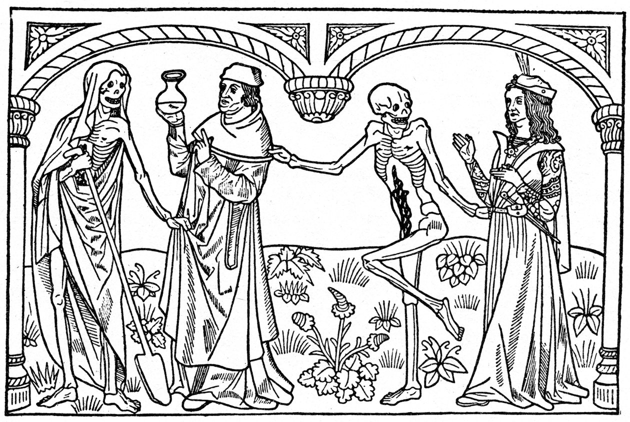 Doktor a milenec se svými mrtvými já, 1485 1964 od Unbekannt