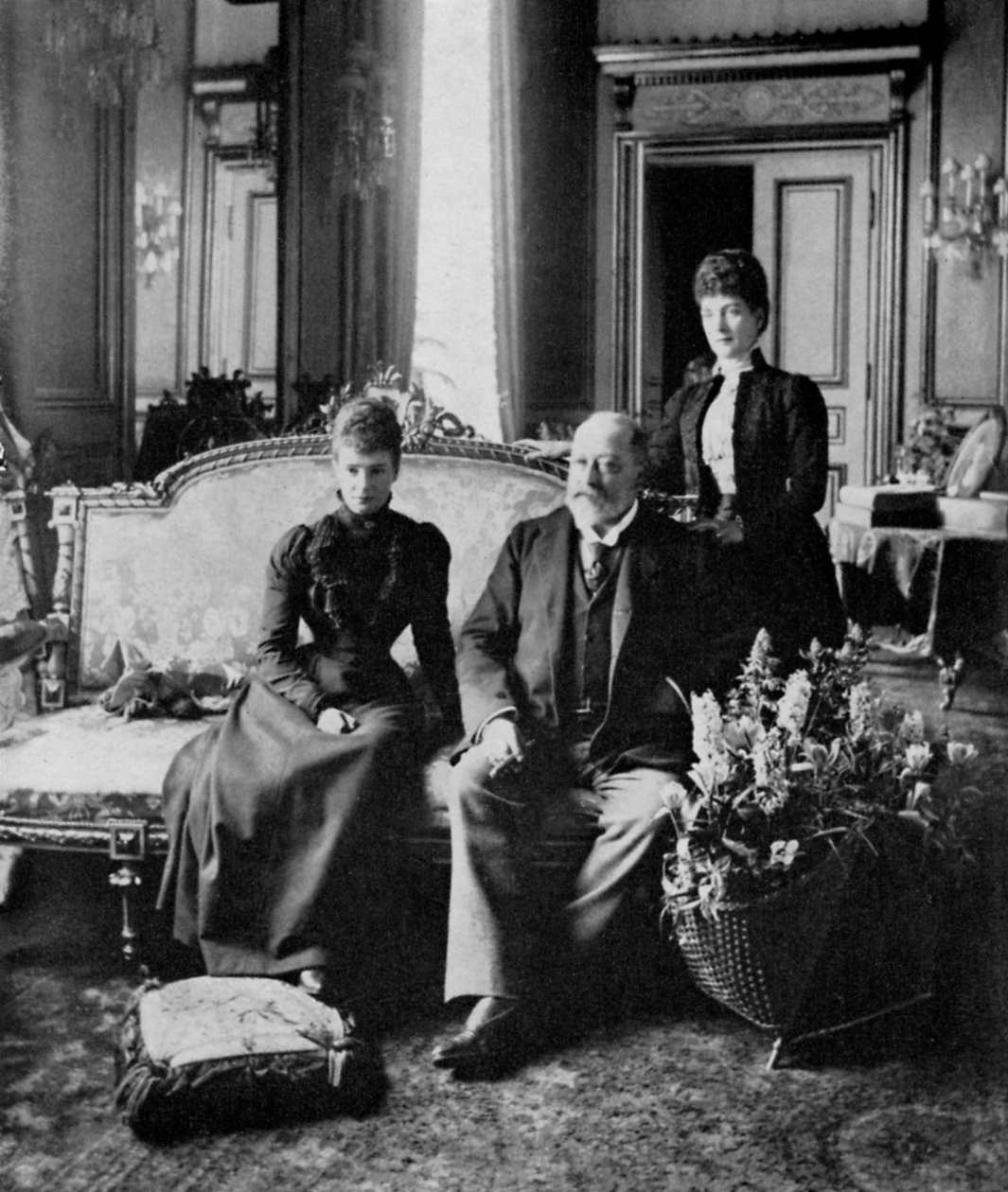 Vdova císařovna Ruska, král Edward VII a královna Alexandra, květen 1900 1964 od Unbekannt