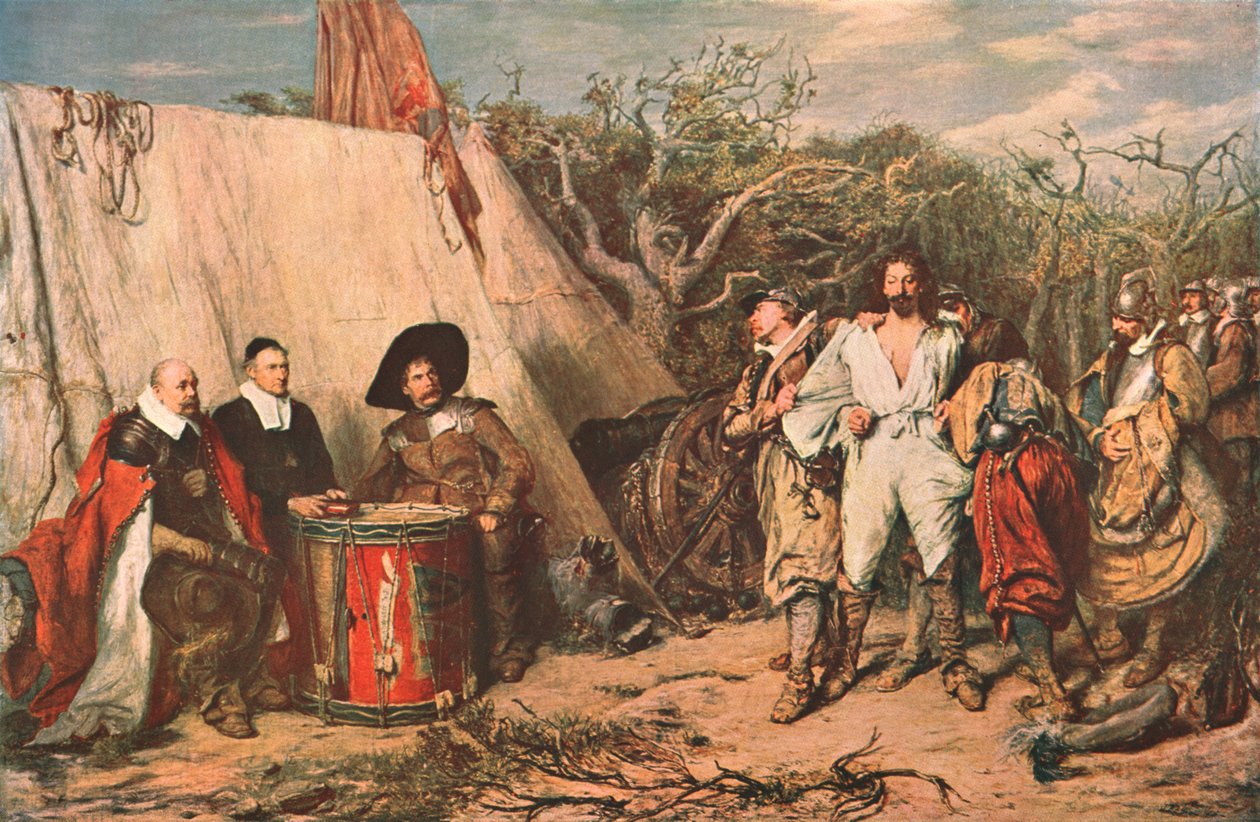 The Drumhead Court Martial, 1865, c1902. od Unbekannt