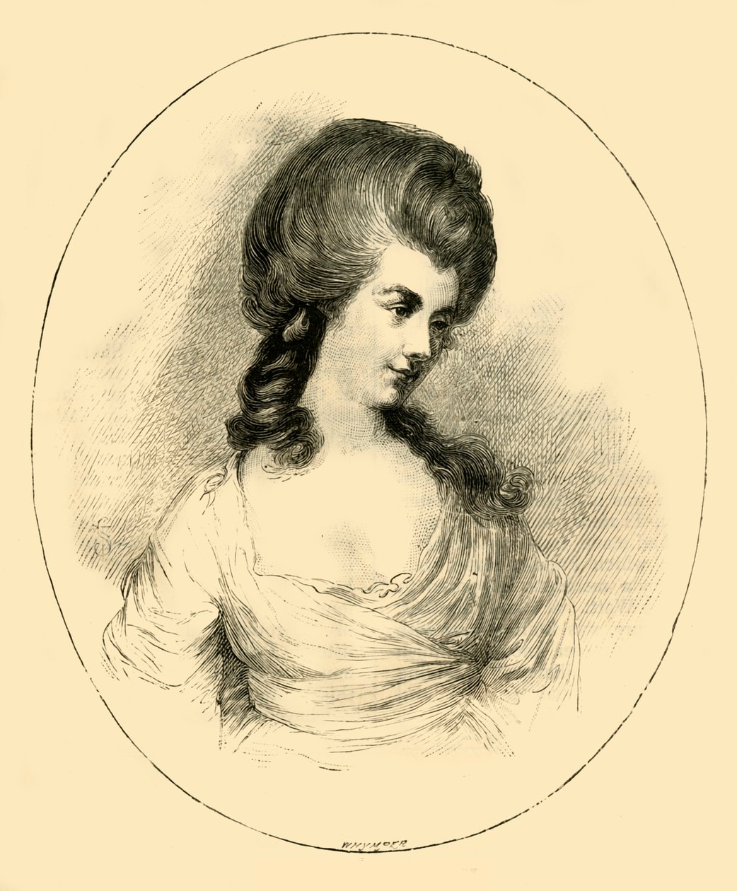 Vévodkyně z Devonshire, c1780, 1881. od Unbekannt