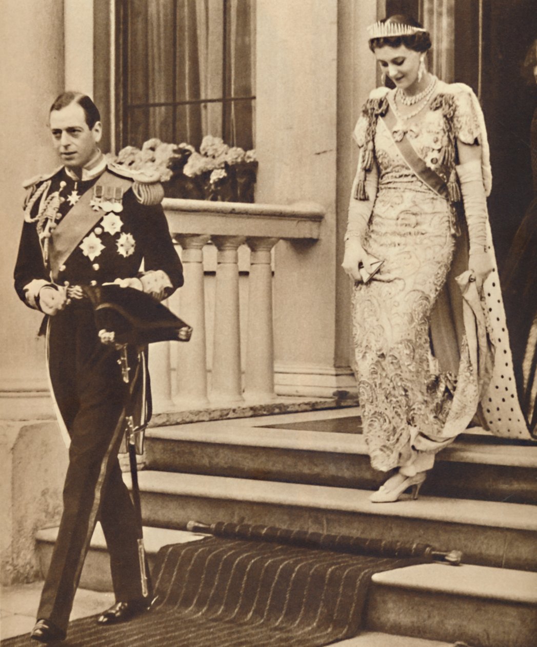 Vévoda a vévodkyně z Kentu, 12. května 1937. od Unbekannt