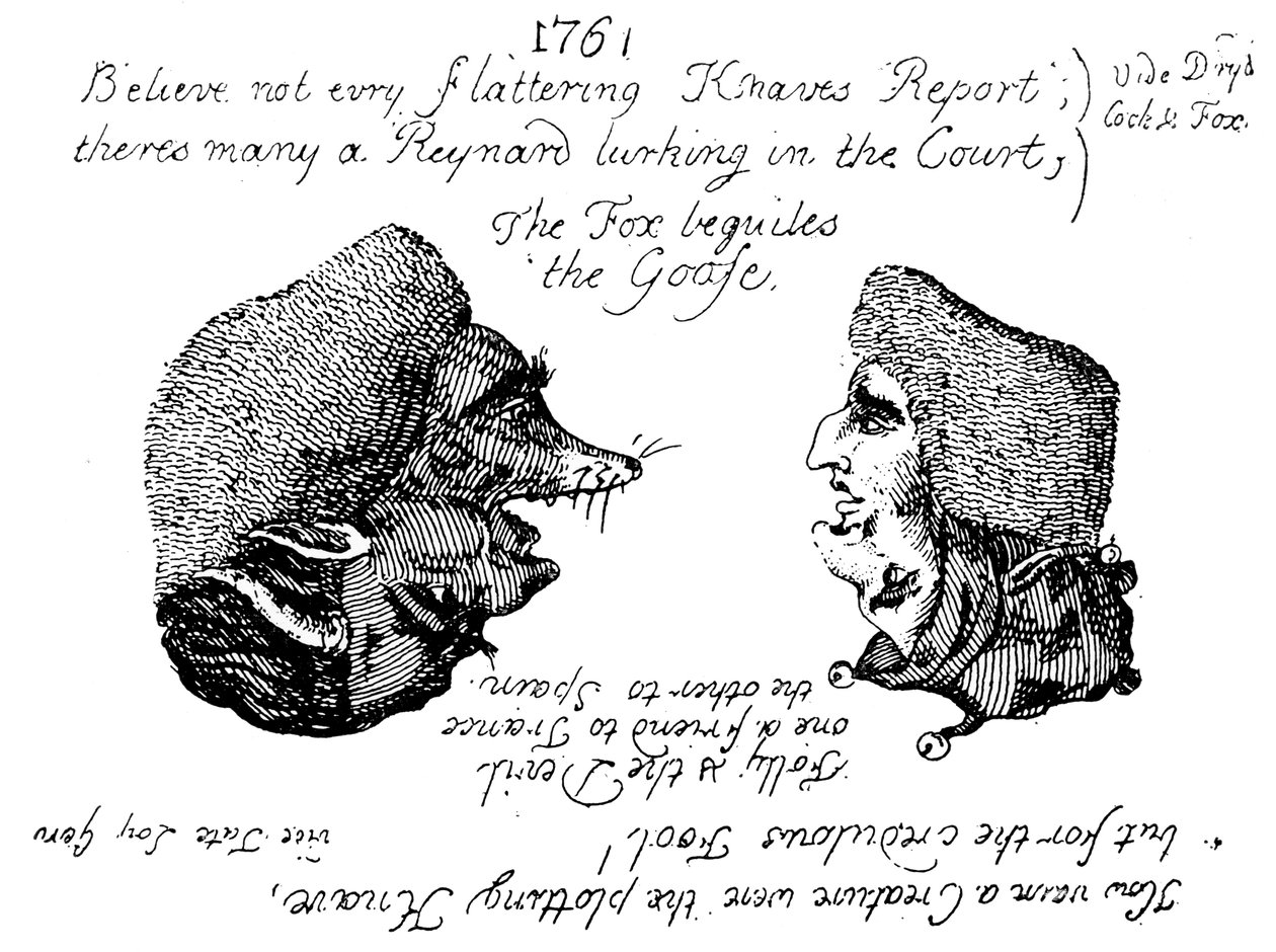 Vévoda z Newcastlu a lord Holland, 1761 c1905 od Unbekannt