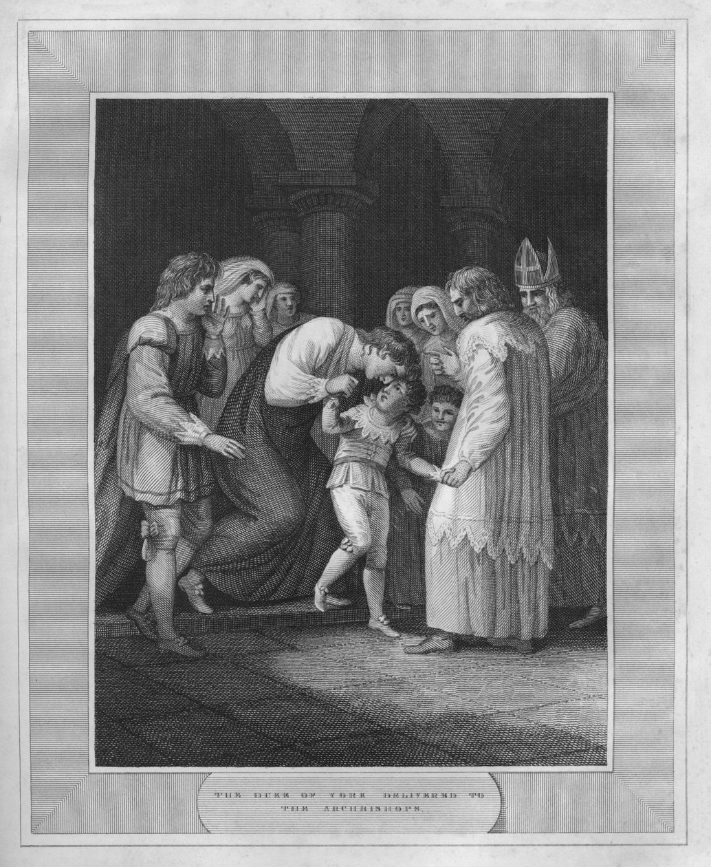 Vévoda z Yorku doručen arcibiskupům, 1838 od Unbekannt