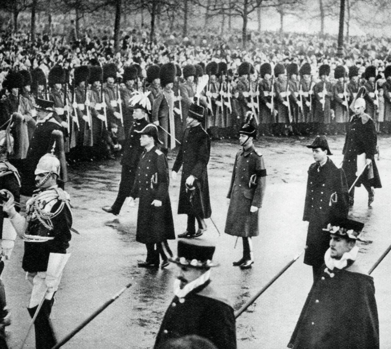 Vévoda z Yorku v pohřebním průvodu King George Vs, 1936, 1937 od Unbekannt