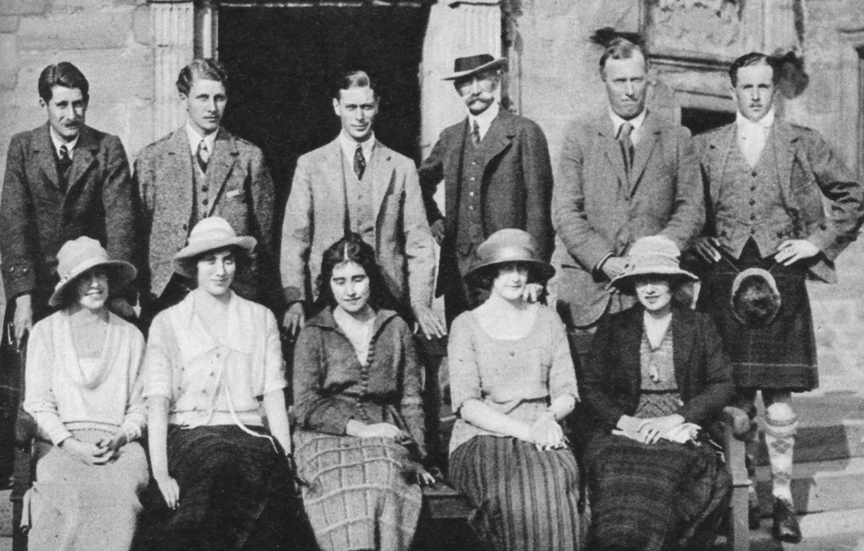 Vévoda z Yorku s hrabětem ze Strathmores, Skotsko, 1921 od Unbekannt
