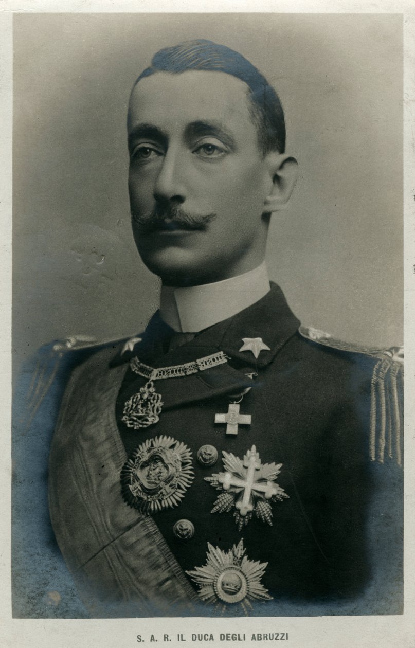 Vévoda z Abruzzi, italský horolezec a cestovatel, 1910 od Unbekannt
