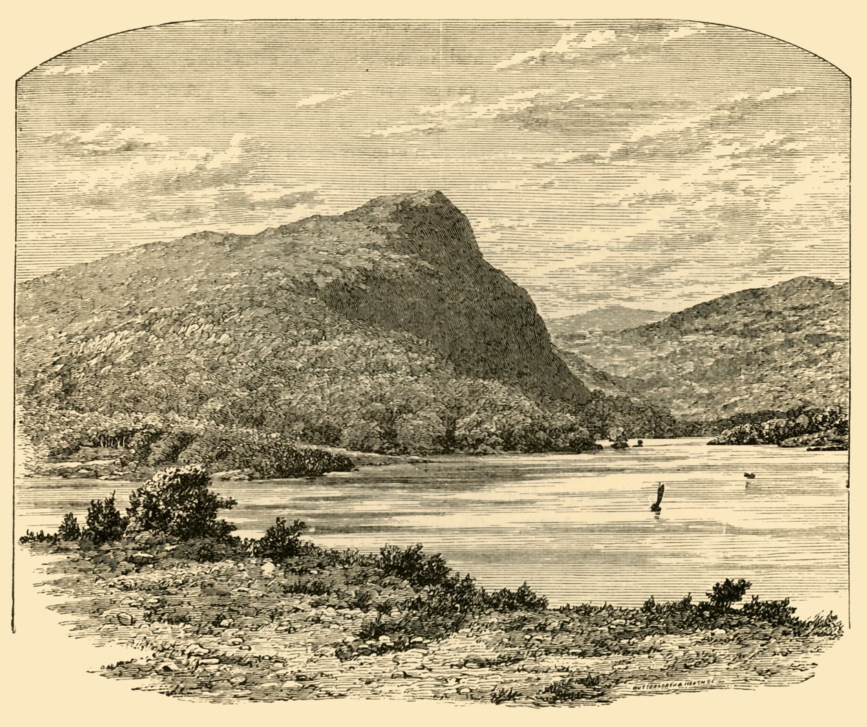 Orlí hnízdo, 1898. od Unbekannt