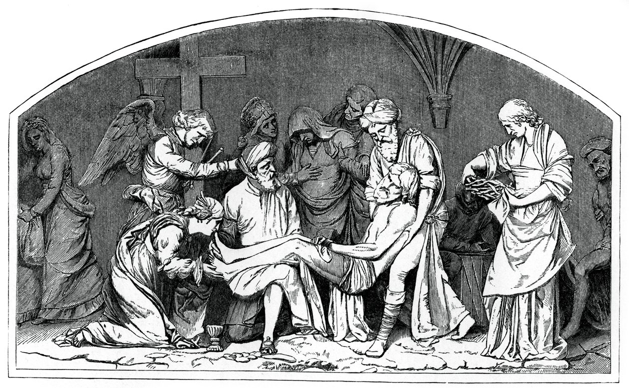 Velikonoční hrob, 1554-1564, 1870 od Unbekannt