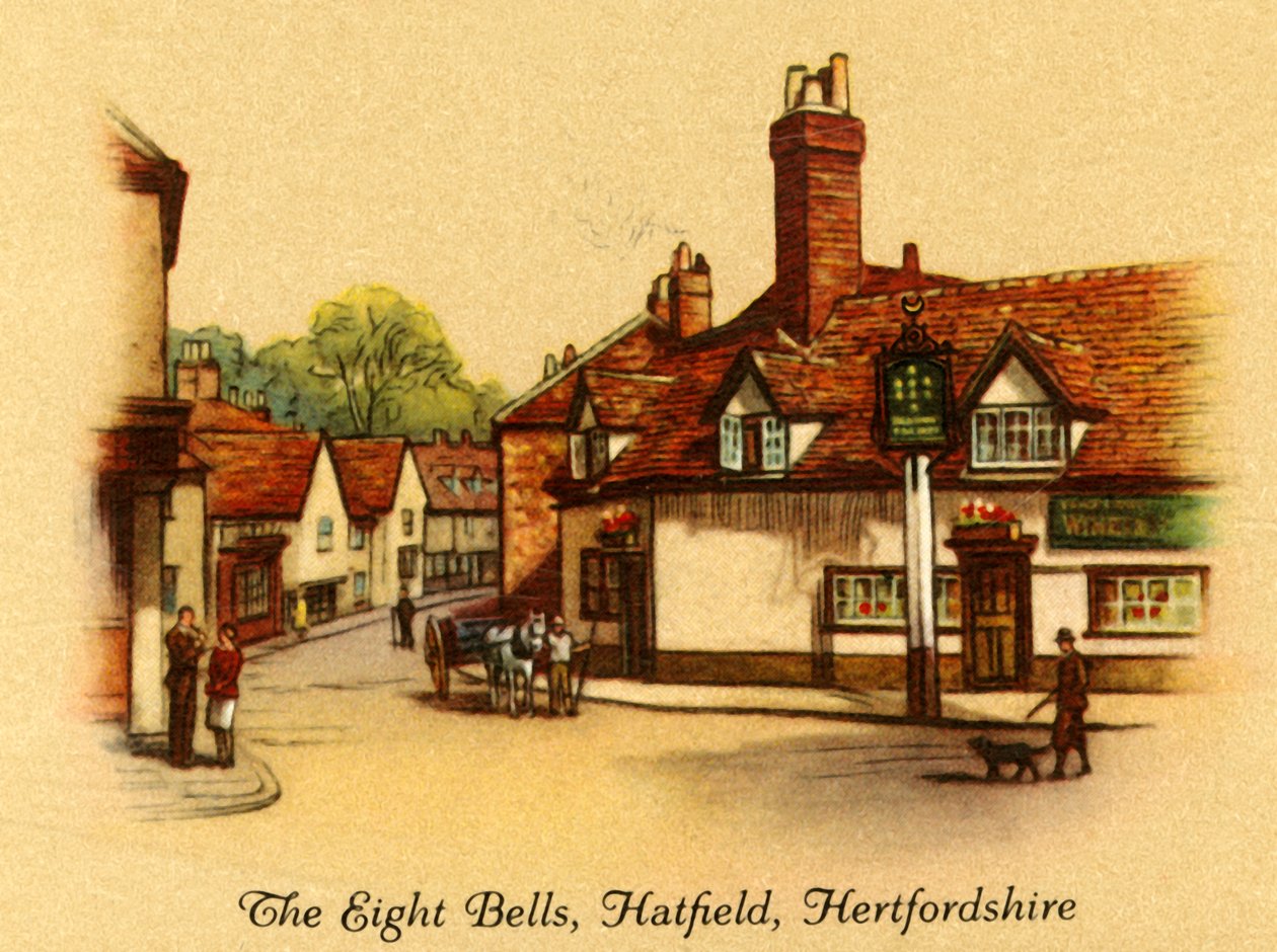 The Eight Bells, Hatfield, Hertfordshire, 1939. od Unbekannt