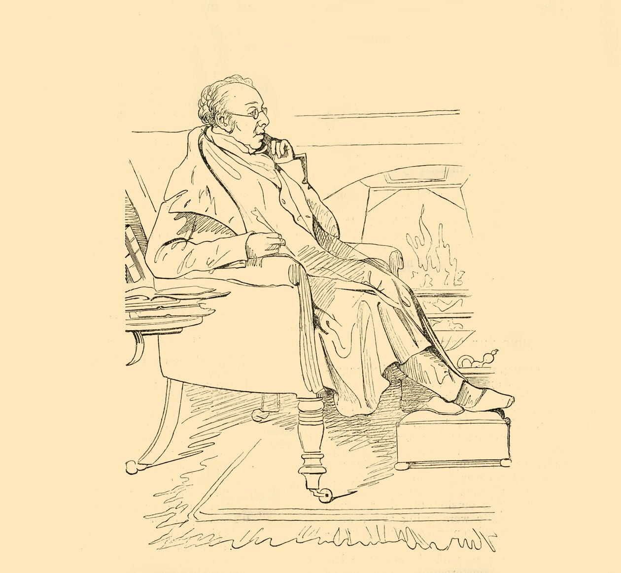 The Elder DISraeli, c1840s, 1881. od Unbekannt