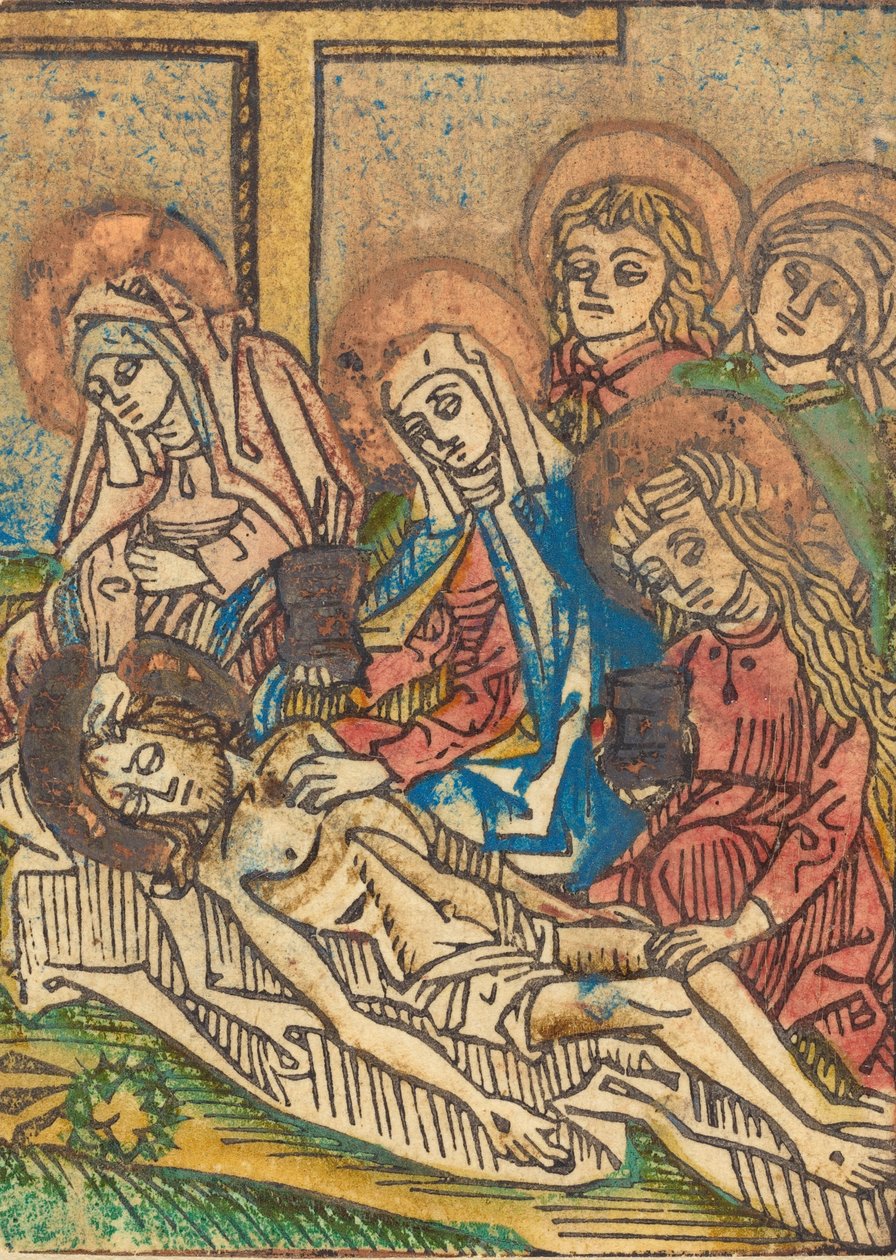Balzamování Krista, c. 14801490. od Unbekannt