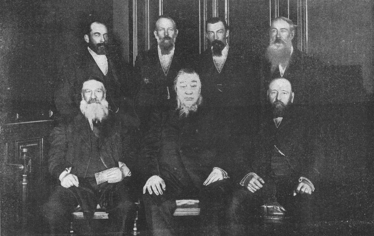 Výkonná rada Jihoafrické republiky, c1899, 1902 od Unbekannt