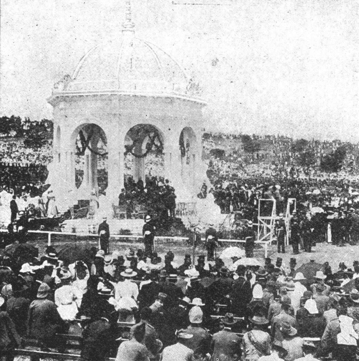 Australská federace, 1901...Podepsání přísahy lordem Hopetounem v Sydney..., 1901. od Unbekannt