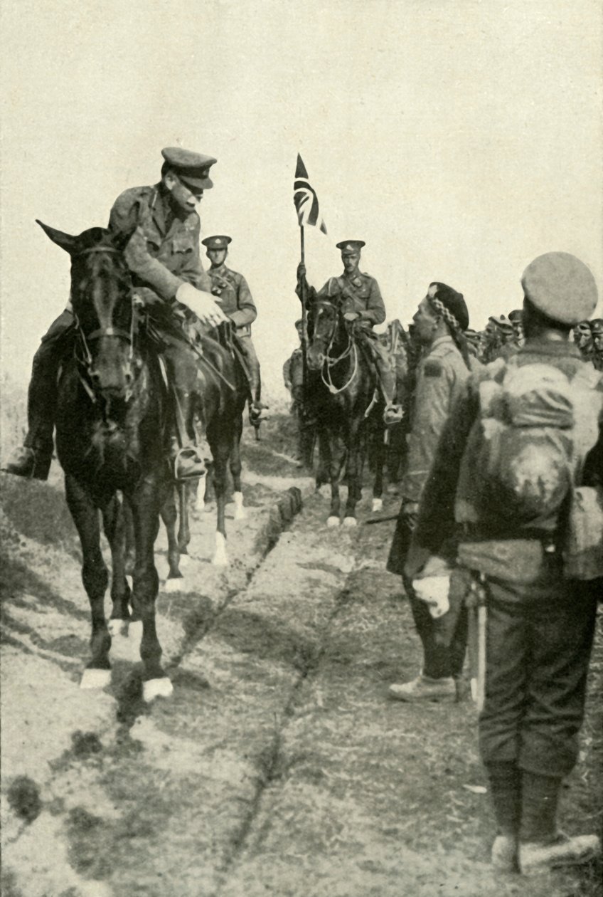 Polní maršál děkuje svým vojskům, 1919. od Unbekannt