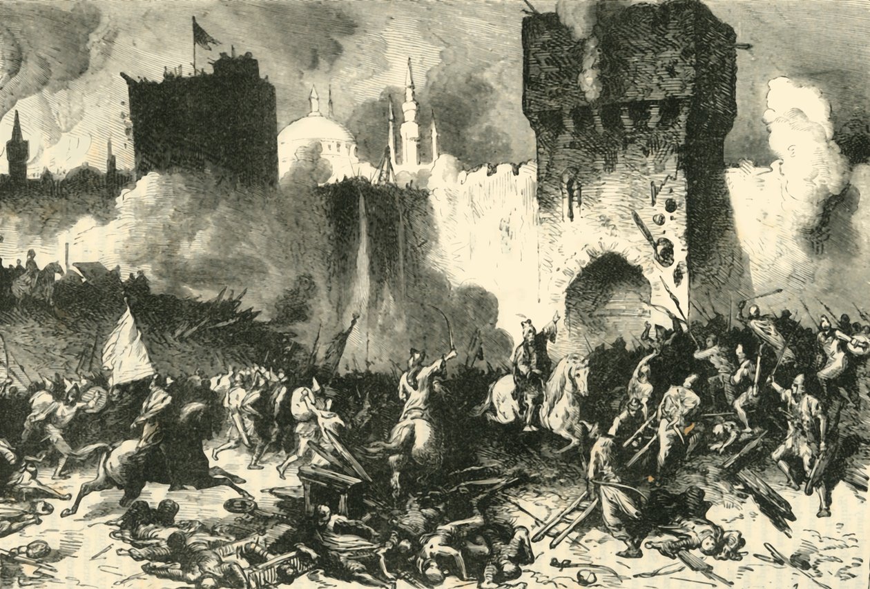 Poslední útok na Konstantinopol, 29. května 1453, 1890. od Unbekannt
