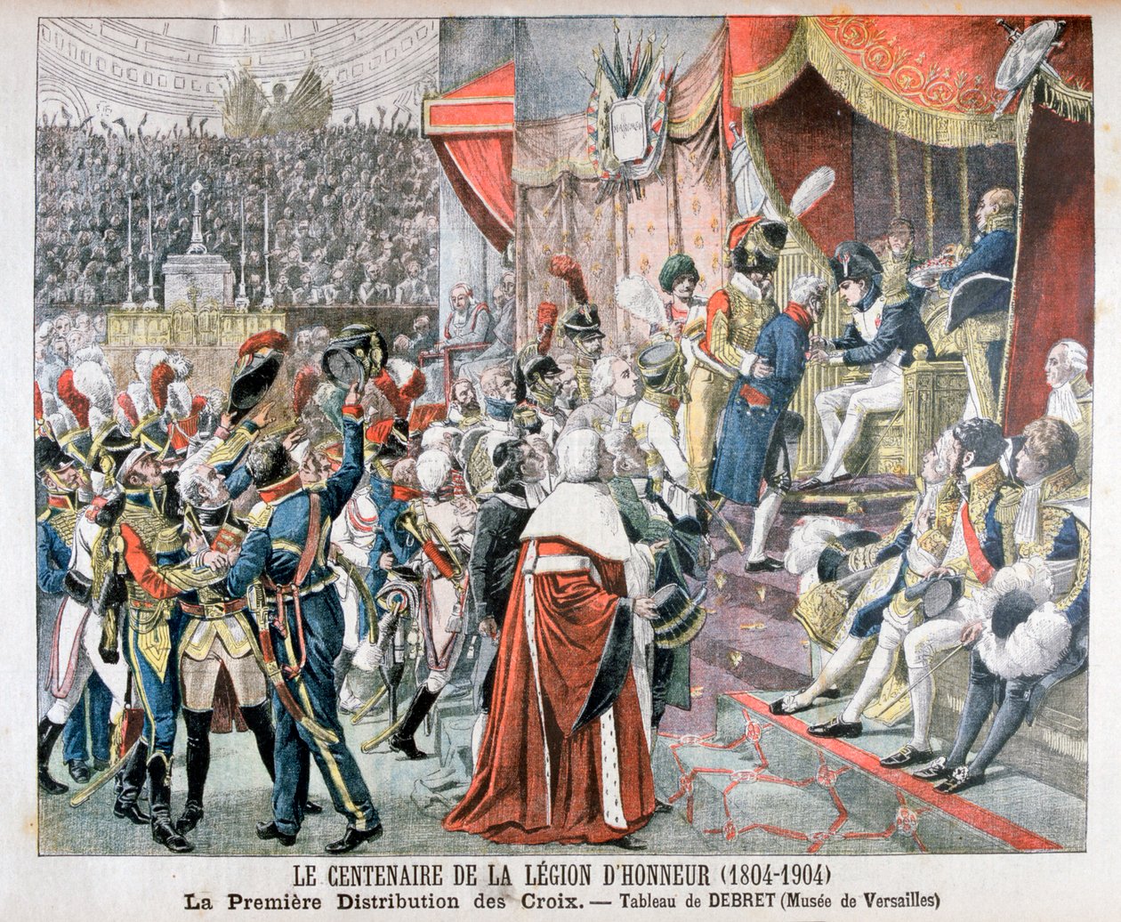 První rozdělení křížů Čestné legie, 1804 1904 od Unbekannt