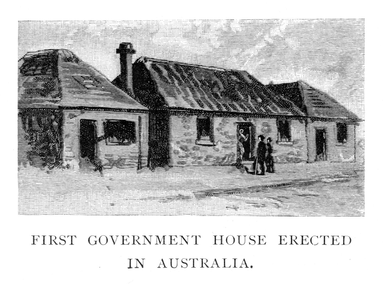 První vládní dům, Sydney, Austrálie, 1886 od Unbekannt