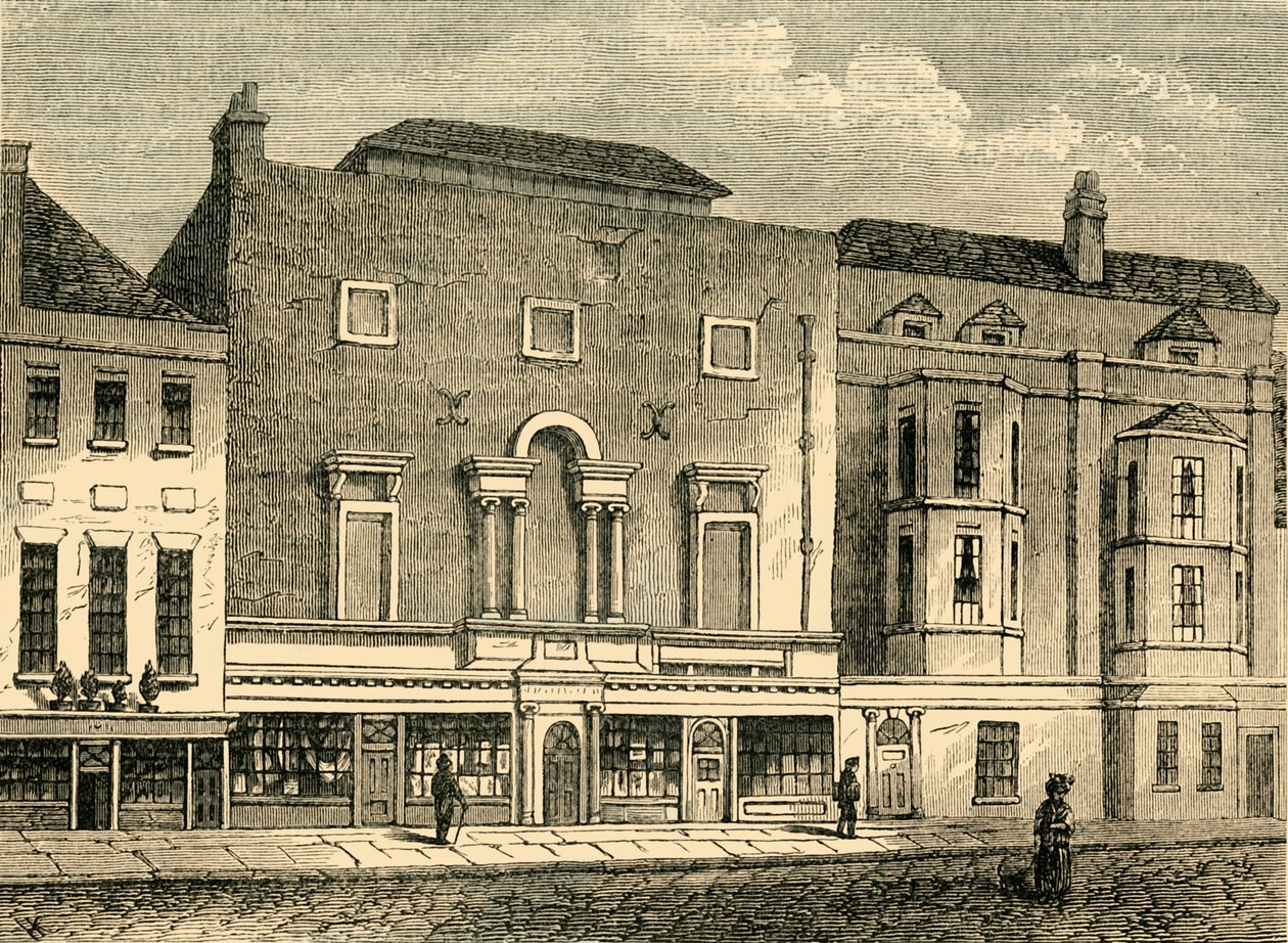 První královská akademie, asi 1740, 1881. od Unbekannt