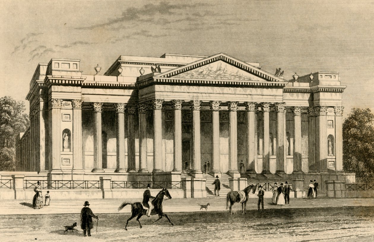 Fitzwilliamovo muzeum, Cambridge, c1835. od Unbekannt