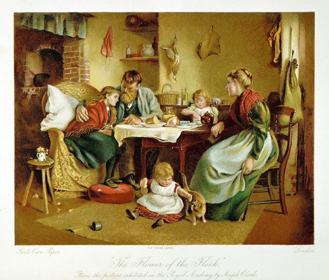 Květ stáda, c1890 od Unbekannt