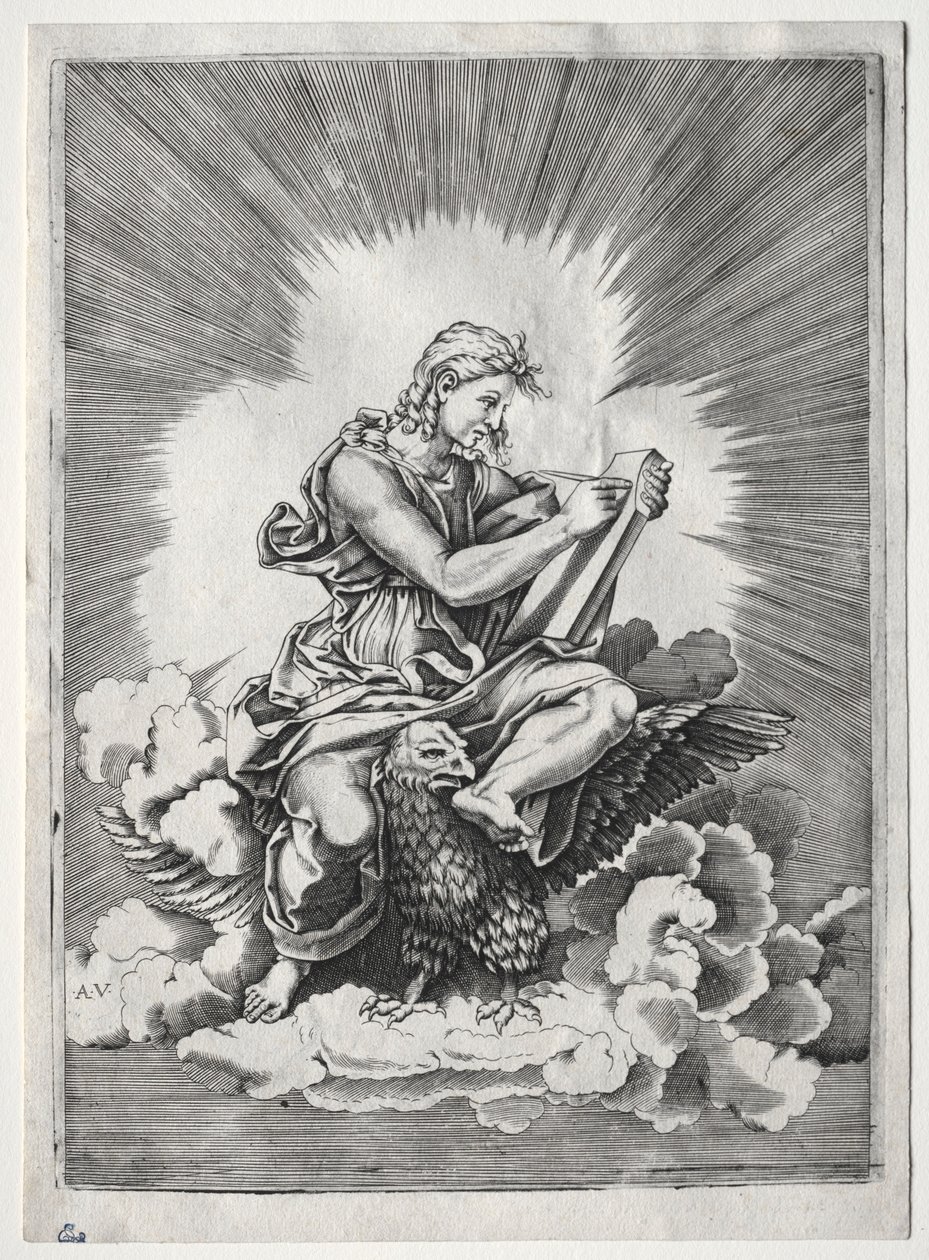 Čtyři evangelisté: St. John, c. 1518. od Unbekannt