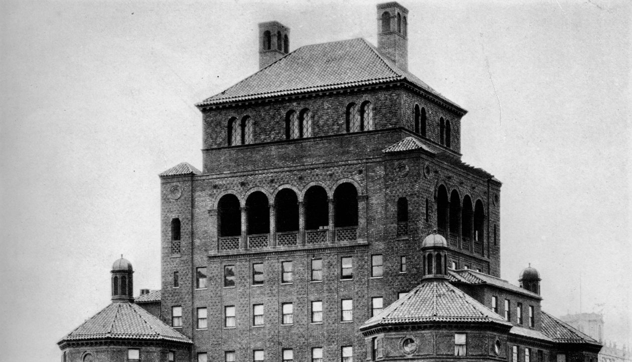 Budova Fraternity Clubs, New York City, 1924, od Unbekannt
