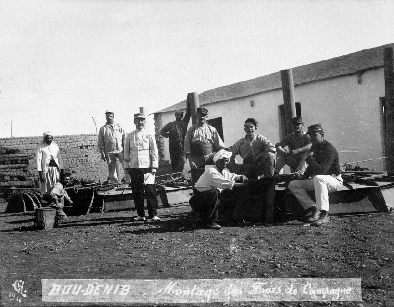 Francouzská cizinecká legie na manévrech, Boudenib, Maroko, 1911 od Unbekannt
