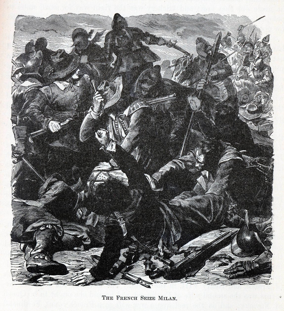 Francouzi dobyli Milán, 1882 od Unbekannt