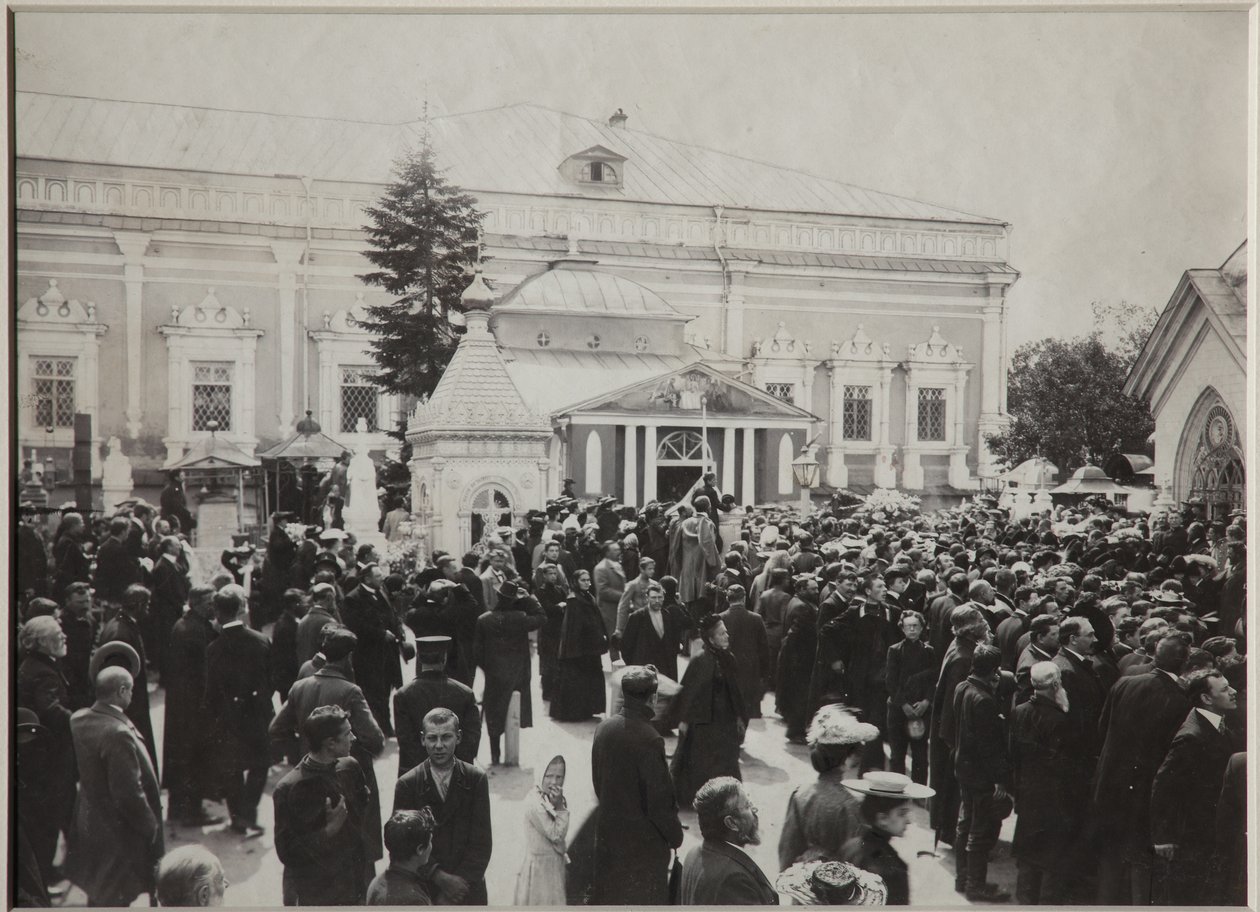 Pohřeb Antona Čechova na Novoděvičím hřbitově, 22. července 1904, 1904 od Unbekannt